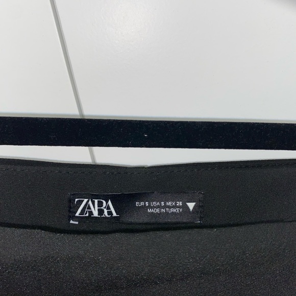 Zara Black Asymmetric Skort - Picture 4 of 6